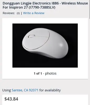 Wireless Computer Mouse, 1600 DPI, Nano Receiver photo 5