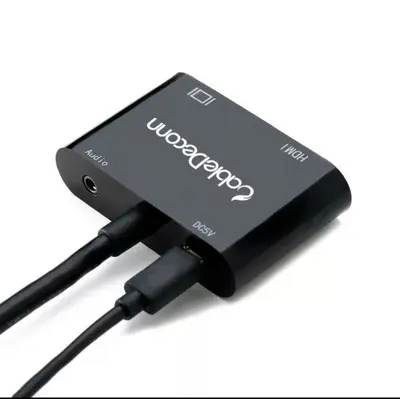 CableDeconn VGA 15-Pin to VGA and HDMI 2-in-1 Adapter photo 3