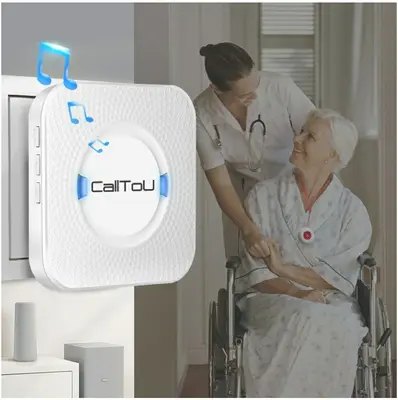 CallToU Wireless Caregiver Pager with 2 SOS Call Buttons photo 5
