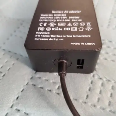44W 15V 2.58A Charger for Microsoft Surface Pro 3/4/5/6/7 photo 2