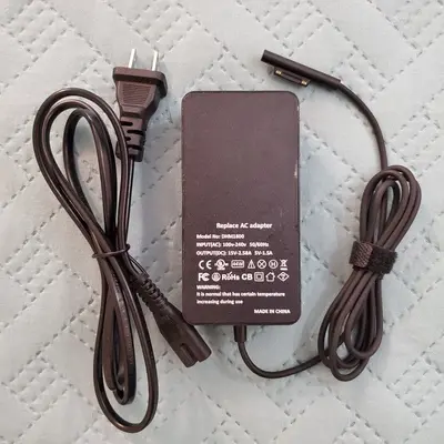 44W 15V 2.58A Charger for Microsoft Surface Pro 3/4/5/6/7