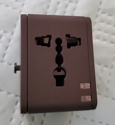 Multi-Nation Travel Adapter with USB Charger photo 5