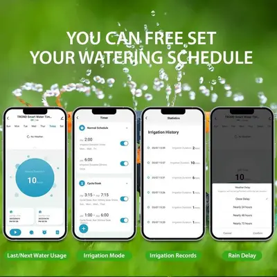 WiFi Smart Sprinkler Timer for Garden Hose with Schedules photo 9