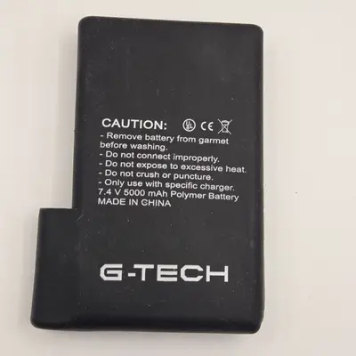 G-Tech 7.4V Lithium Battery for Heated Hand-Warmer Bag photo 2