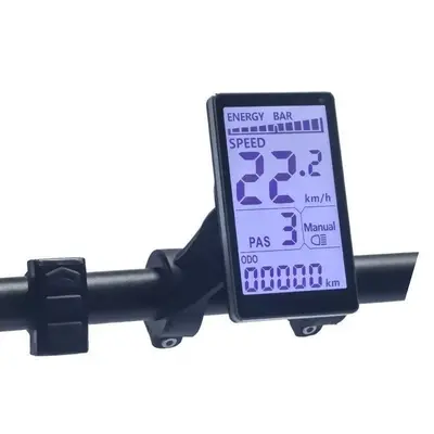 M5 LCD Display for 36V E-Bike Conversion Kit, 6-Pin Speed Meter photo 2