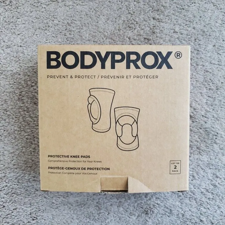 Bodyprox Thick Foam Protective Knee Pads, Anti-Slip, Large