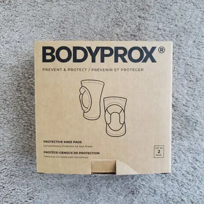 Bodyprox Thick Foam Protective Knee Pads, Anti-Slip, Large