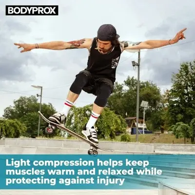 Bodyprox Thick Foam Protective Knee Pads, Anti-Slip, Large photo 12