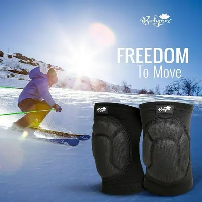 Bodyprox Thick Foam Protective Knee Pads, Anti-Slip, Large photo 8