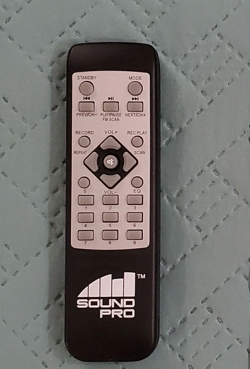 Remote for Sound Pro NDSH-12100 Triple 12" Party Karaoke Speaker