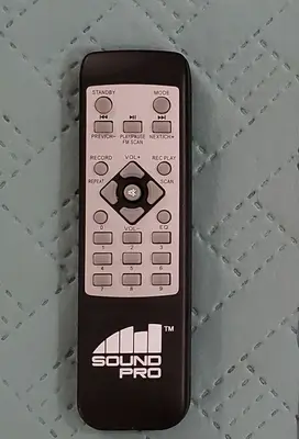 Remote for Sound Pro NDSH-12100 Triple 12" Party Karaoke Speaker