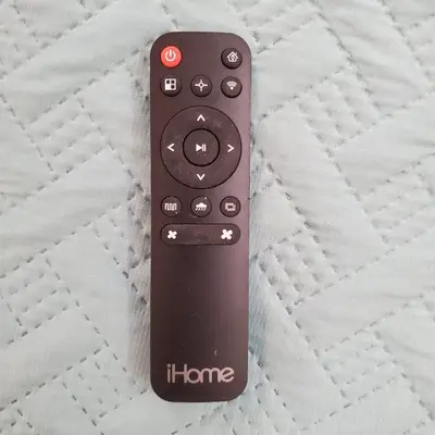 Remote for iHome AutoVac Eclipse Wi-Fi Robot Vacuum and Mop