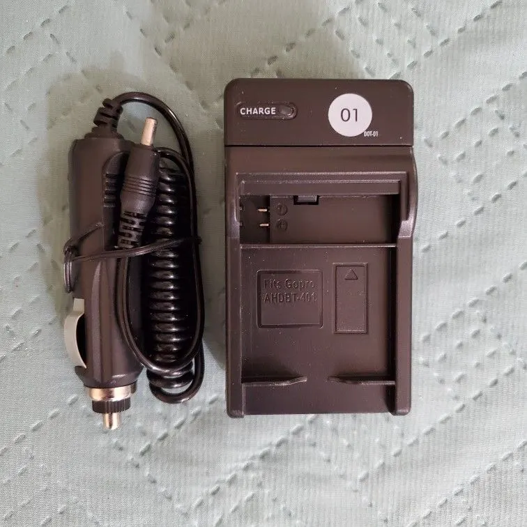 AHDBT-401 Wall and Car Charger for GoPro Battery
