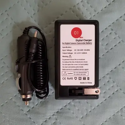 AHDBT-401 Wall and Car Charger for GoPro Battery photo 2