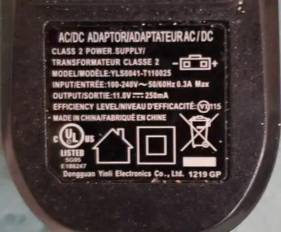 AC/DC Adapter for Shark Vacuum Sweepers V2945Z / V2950 photo 3