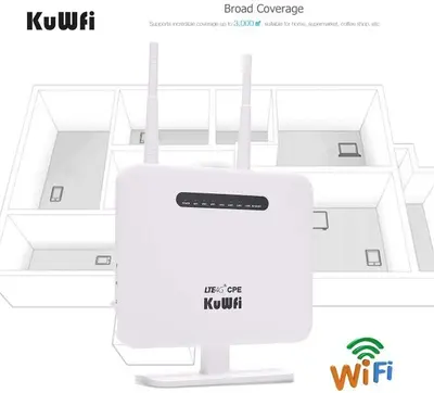 KuWFi CPE810EU 4G LTE Mobile WiFi Hotspot, Unlocked photo 7