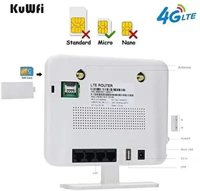 KuWFi CPE810EU 4G LTE Mobile WiFi Hotspot, Unlocked photo 6