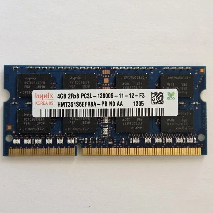 Hynix 4GB DDR3L 1600MHz 204-Pin SO-DIMM, HMT351S6EFR8A-PB