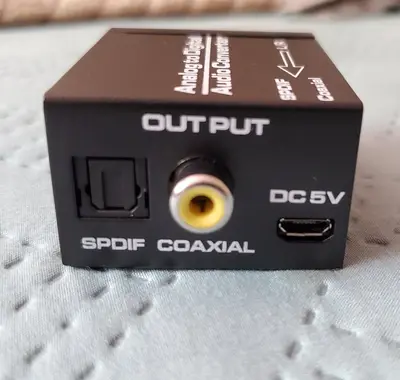 Analog to Digital Audio Converter, SPDIF Coaxial photo 2