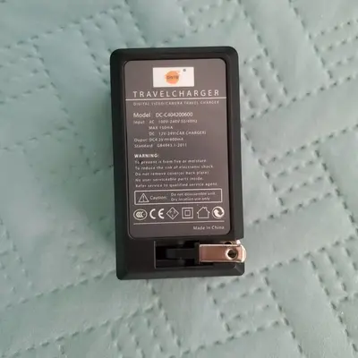 Wall Battery Charger for Casio NP-20, NP-60 and BC-11L Exilim photo 2