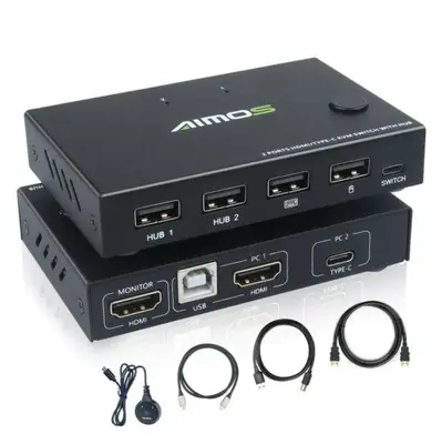 HDMI KVM Switch Box, Plug and Play photo 9