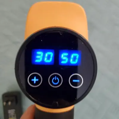 Vibration Body Massage Gun with LCD Display photo 2