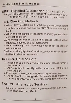 Multifunctional Phone Sterilizer, UV Ozone and Anion Air Purification photo 11