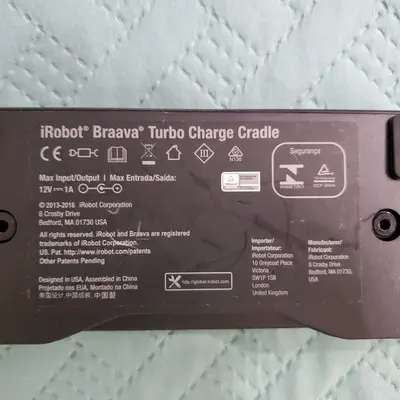 Genuine iRobot Braava Turbo Charge Cradle for Braava 380 photo 3