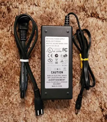 36V 2A Switching Power Supply Adapter Charger