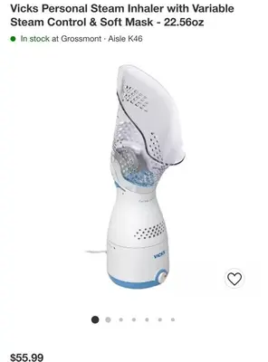 Vicks VIH200 Personal Steam Inhaler