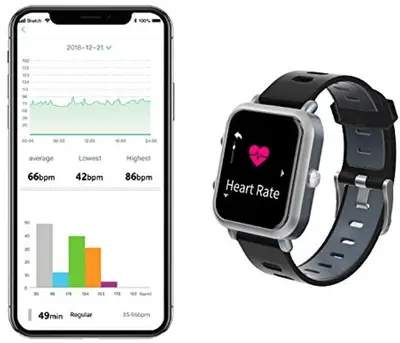 Lepu Medical Smart Watch with AI ECG, Blood Pressure and Heart Rate photo 9