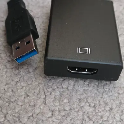 USB 2.0/3.0 to HDMI Converter Cable, 1080P, for PC, Laptop and HDTV photo 2