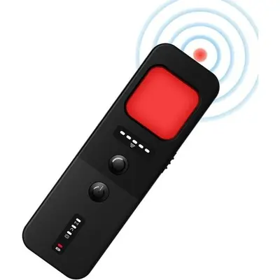Rechargeable Hidden Camera and GPS Tracker Detector, RF Signal Scanner
