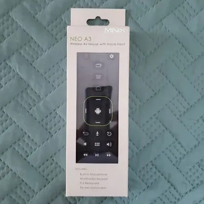 MINIX NEO A3 Keyboard and 6-Axis Gyro Voice Remote for Android