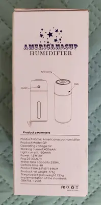 USB-Powered Air Humidifier for Office, Home or Car photo 10