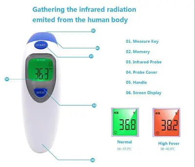 IT-121 Digital Infrared Thermometer with Laser photo 5