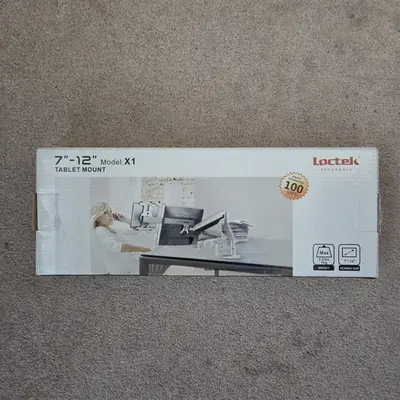 Loctek X1 Tablet Holder Workstation for 7-12 in Tablets and E-Readers