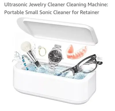 Ultrasonic Cleaner for Jewelry, Retainers, Razors and Tableware photo 5