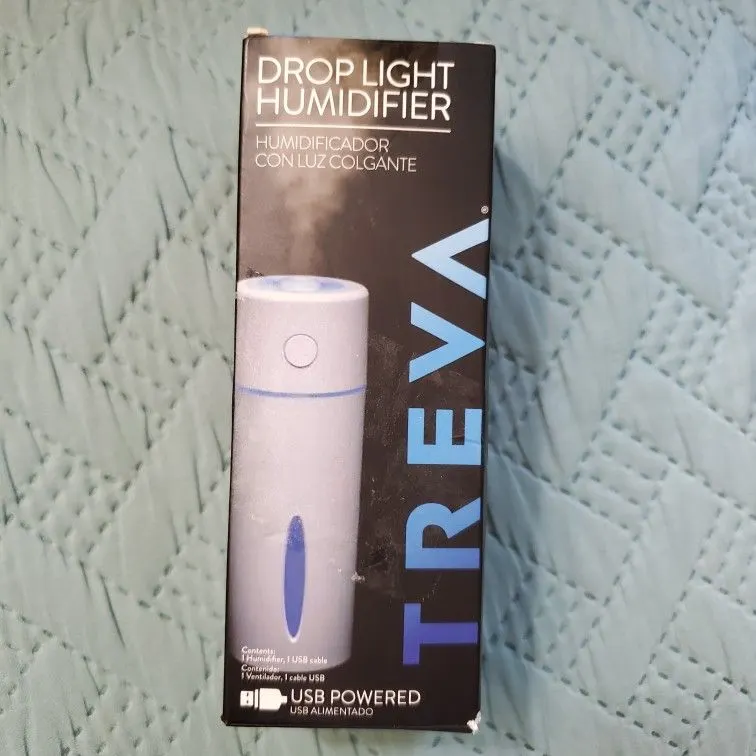 TREVA Drop Light Personal Humidifier