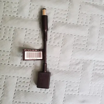 Genuine HP 825026-001 Smart Adapter Dongle, 4.5mm to 7.4mm photo 2