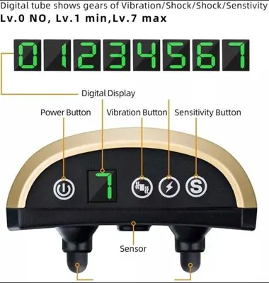 Automatic Anti-Bark Dog Collar: Sound, Vibration and Shock Modes photo 4
