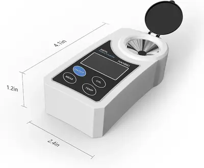 Digital Brix Refractometer 0-55% with ATC, Portable photo 2