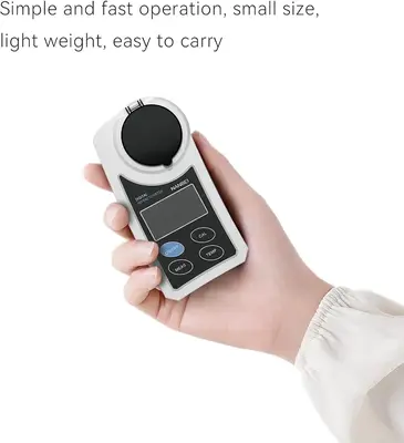 Digital Brix Refractometer 0-55% with ATC, Portable photo 4