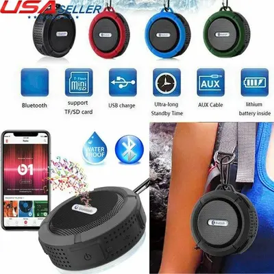 Waterproof Bluetooth Shower Speaker with Suction Cup photo 5