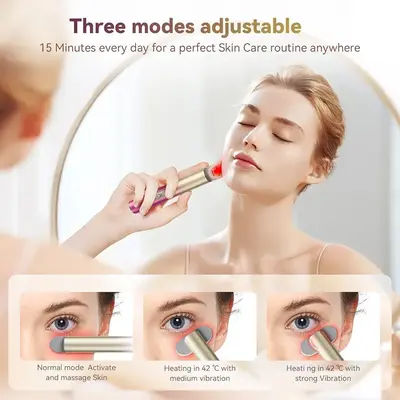 7-in-1 Red Light Therapy Eye and Face Skincare Device photo 5