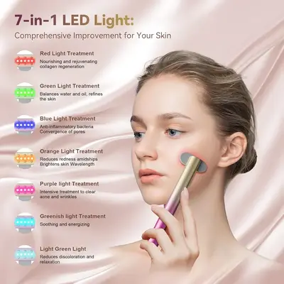 7-in-1 Red Light Therapy Eye and Face Skincare Device photo 9