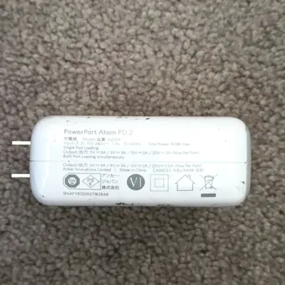 Anker PowerPort Atom PD 2, 60W Dual-Port USB-C GaN Wall Charger photo 2