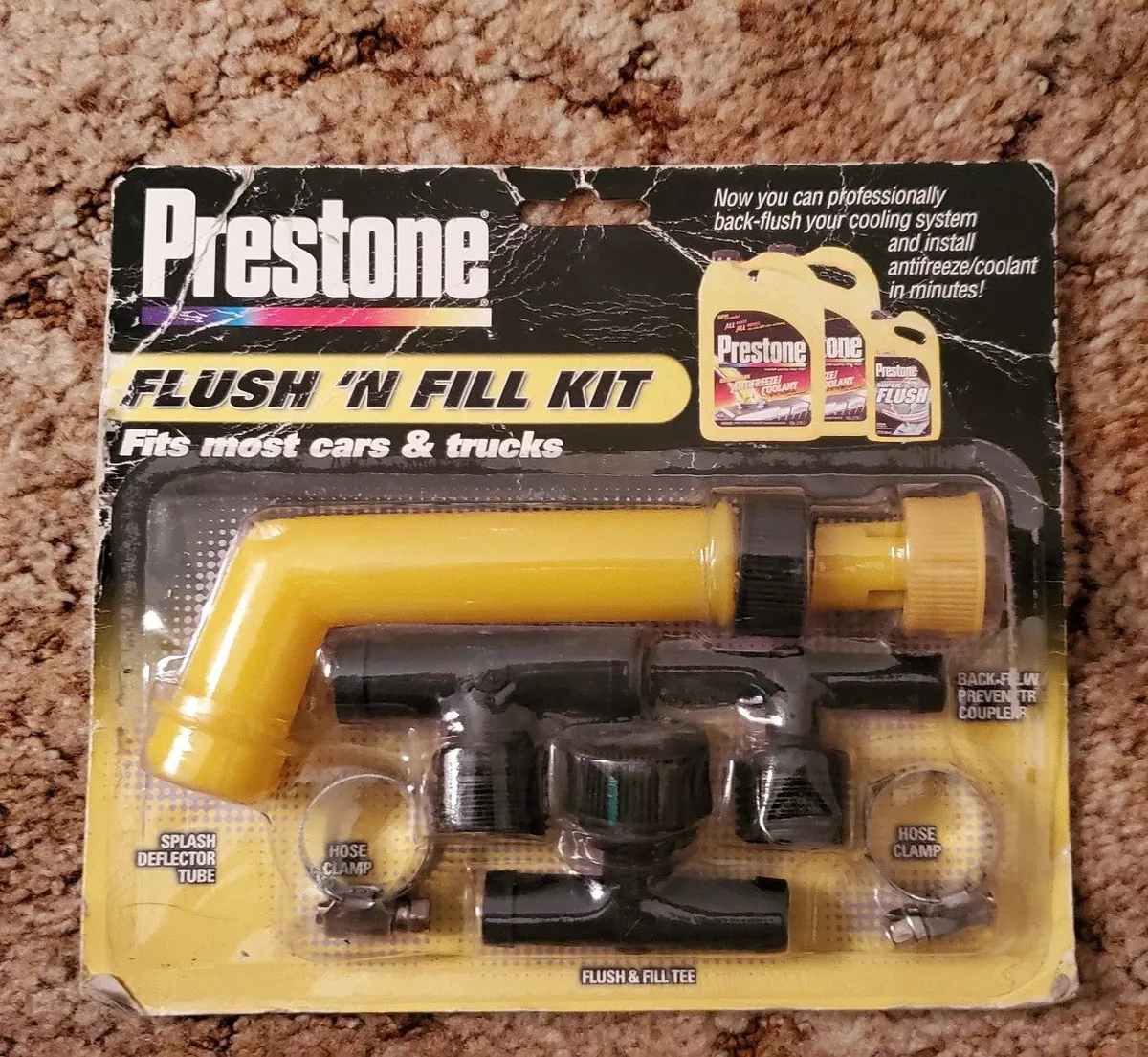 Prestone Flush 'N Fill Radiator Cleaner Kit