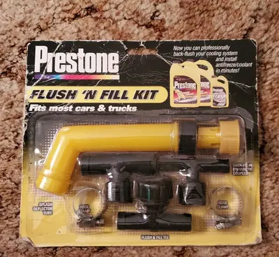 Prestone Flush 'N Fill Radiator Cleaner Kit
