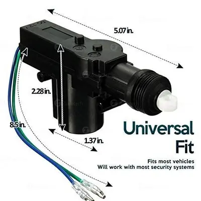 Zone Tech Universal High-Power Door Lock Actuator Kit, 2-Pack photo 3
